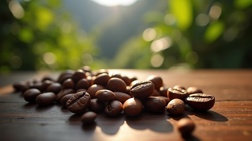altitude influences coffee density
