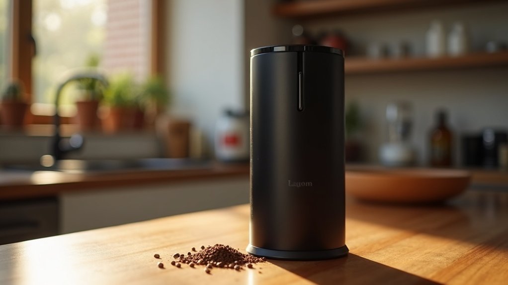 balanced coffee grinding tool