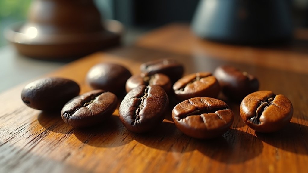 barista training coffee beans