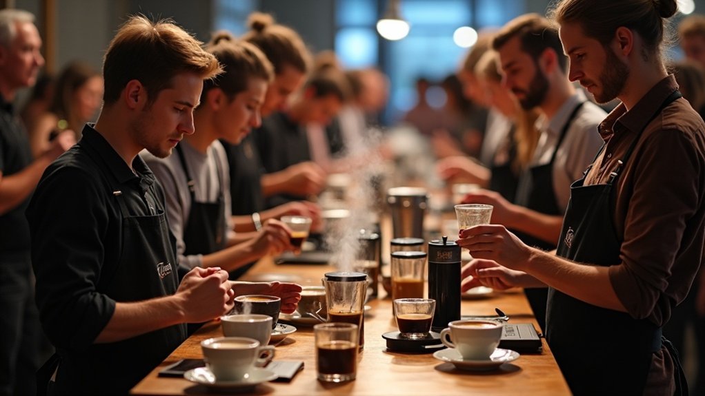 coffee brewing competition event