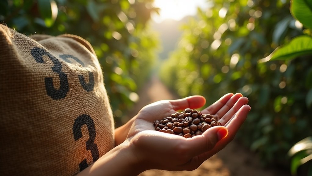 coffee origin tracking system