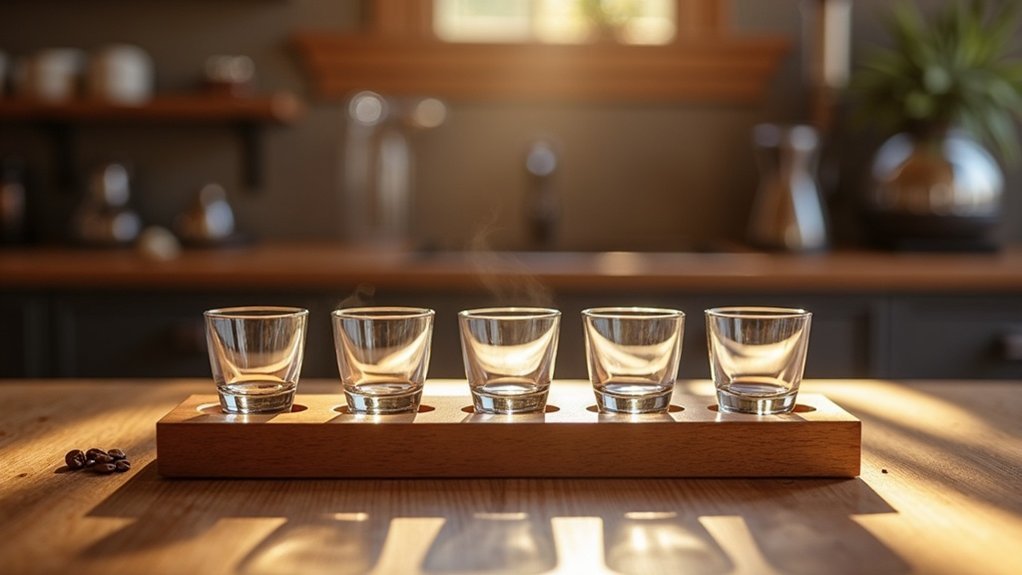 espresso shot glass racks