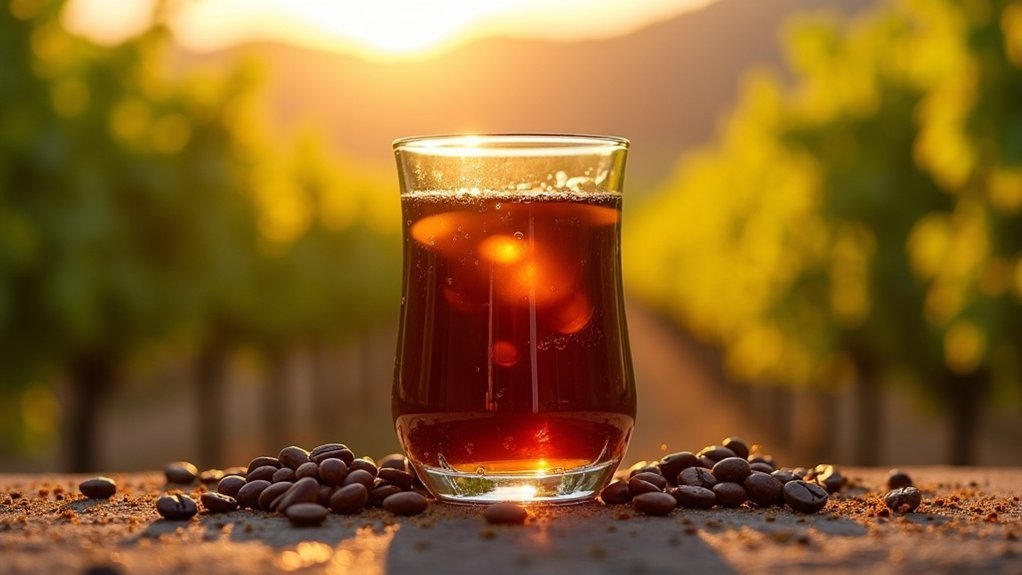 fermented coffee with yeast