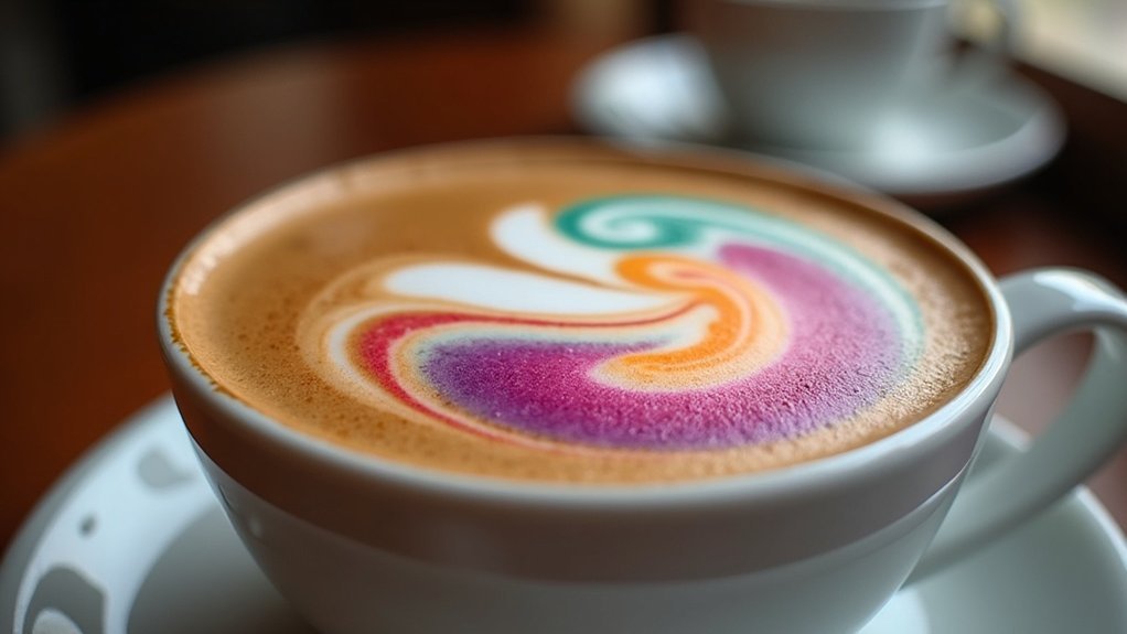 food grade milk dyes for lattes