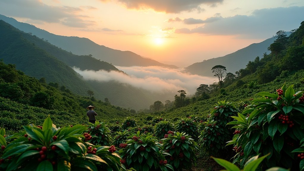 indian coffee growing regions