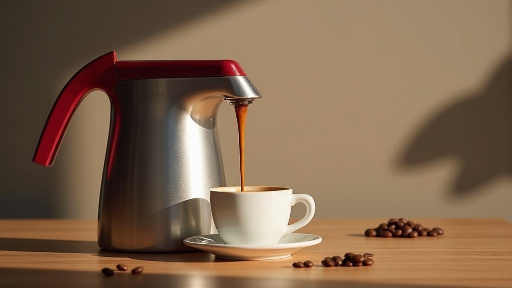 manual espresso brewing device