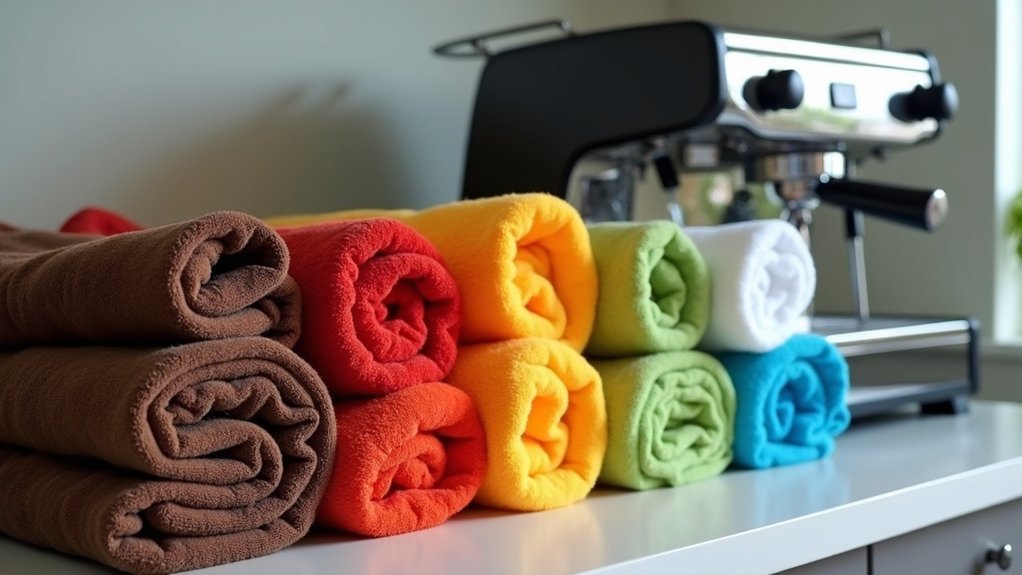 microfiber towels for espresso