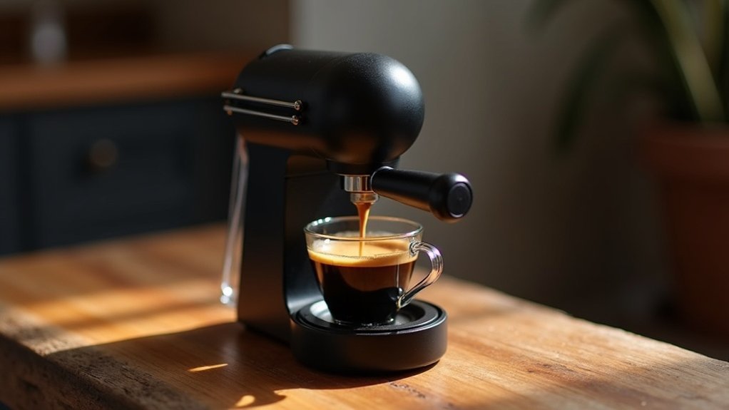 portable espresso maker device