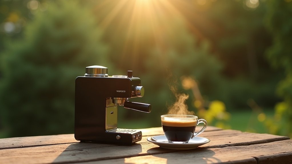 portable espresso maker device