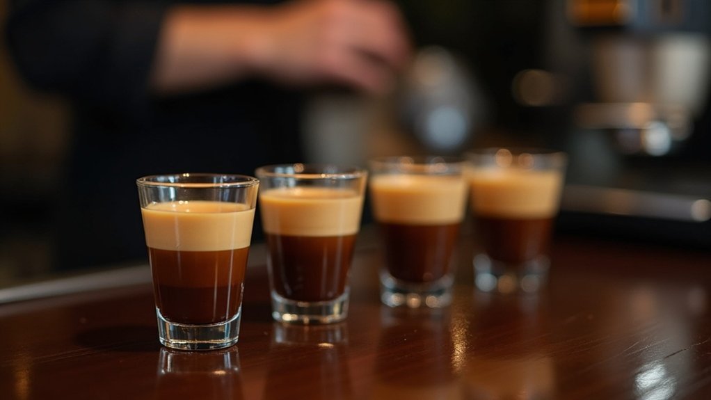 quad shot coffee beverage