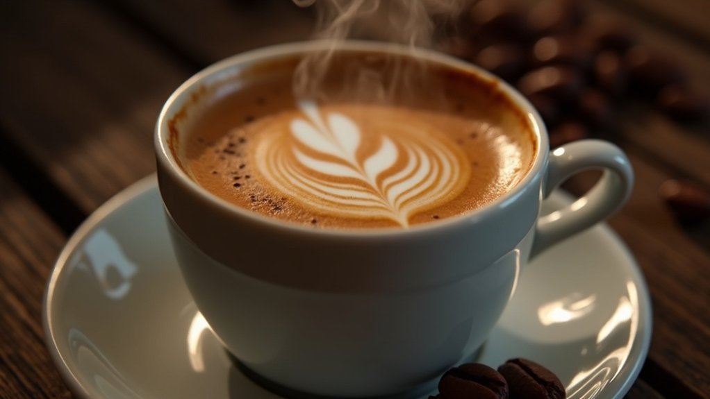 rich bold coffee linger