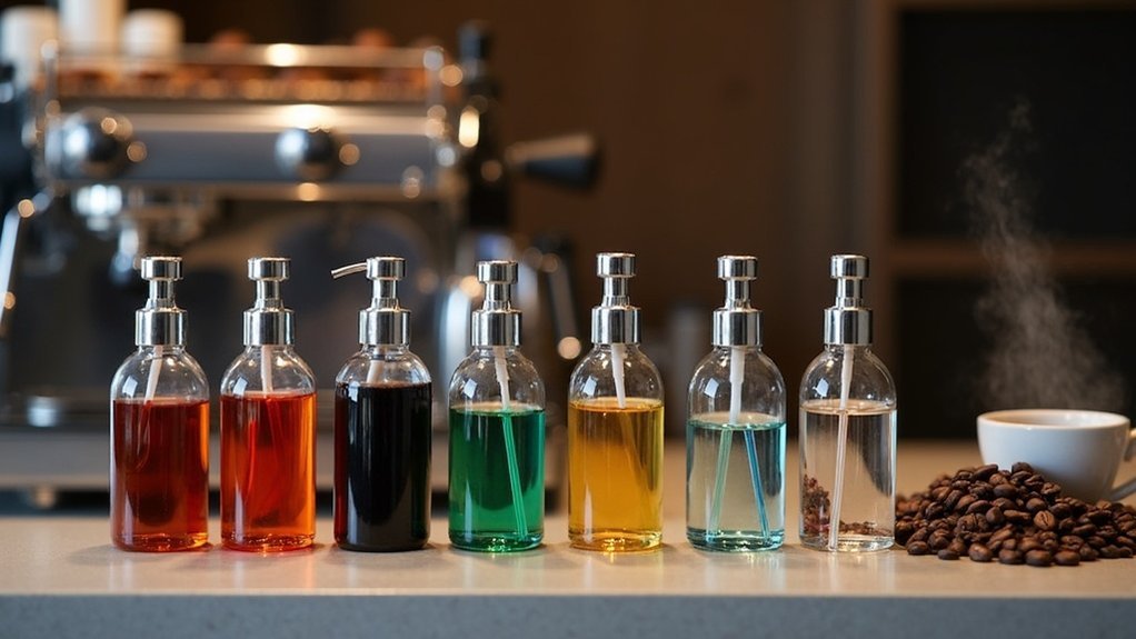 rinse bottles for espresso