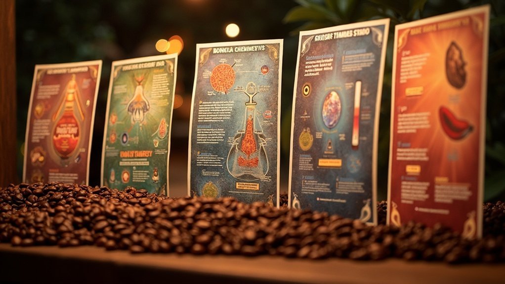 roasting chemistry coffee posters