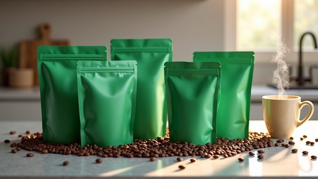 top green coffee sealers