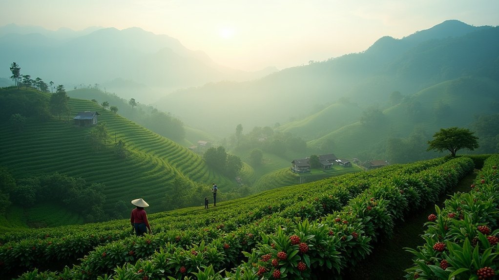 vietnamese coffee cultivation regions
